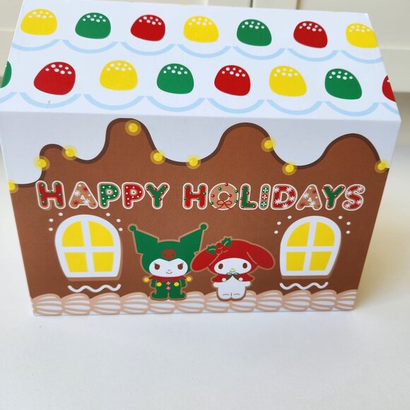 Hello Kitty And Friends Holiday Blanket Soft Fleece Throw Christmas Gingerbread - Picture 3 of 10